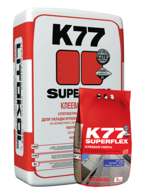 Клей для плитки SUPERFLEX K77